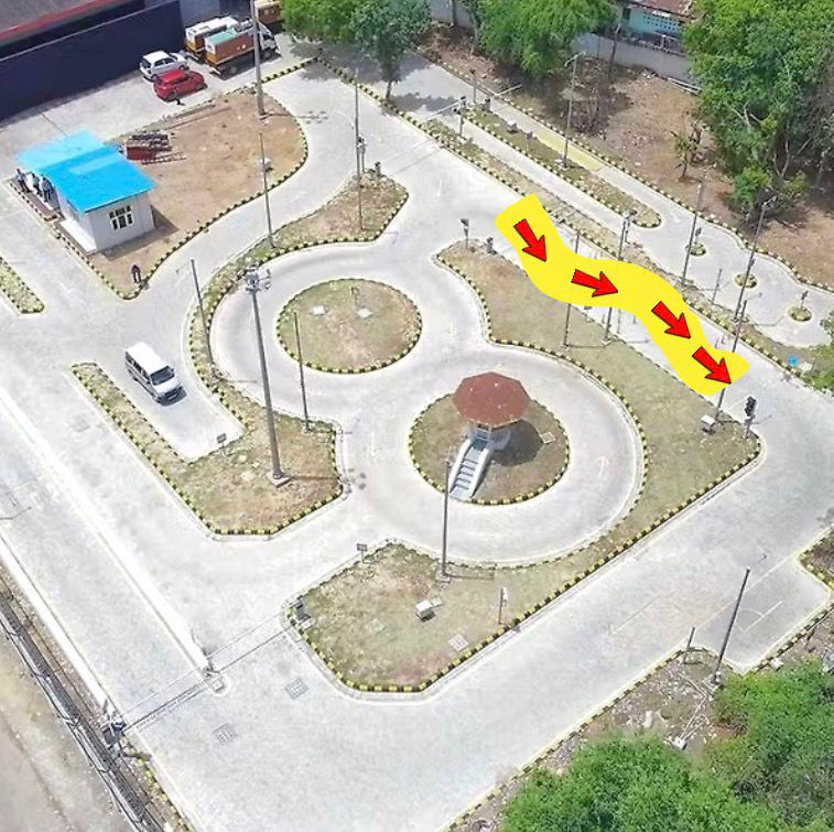 Overtaking Driving Test